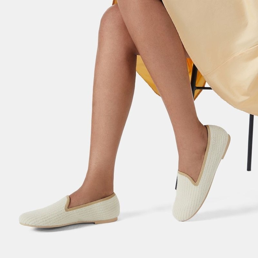 VIVAIA Round-Toe Fluffy Loafers EU/40‎ US/9